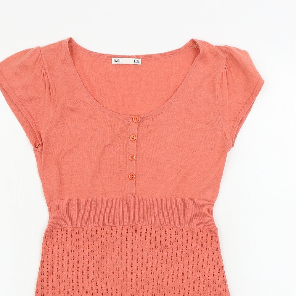 EA Womens Pink   A-Line  Size S