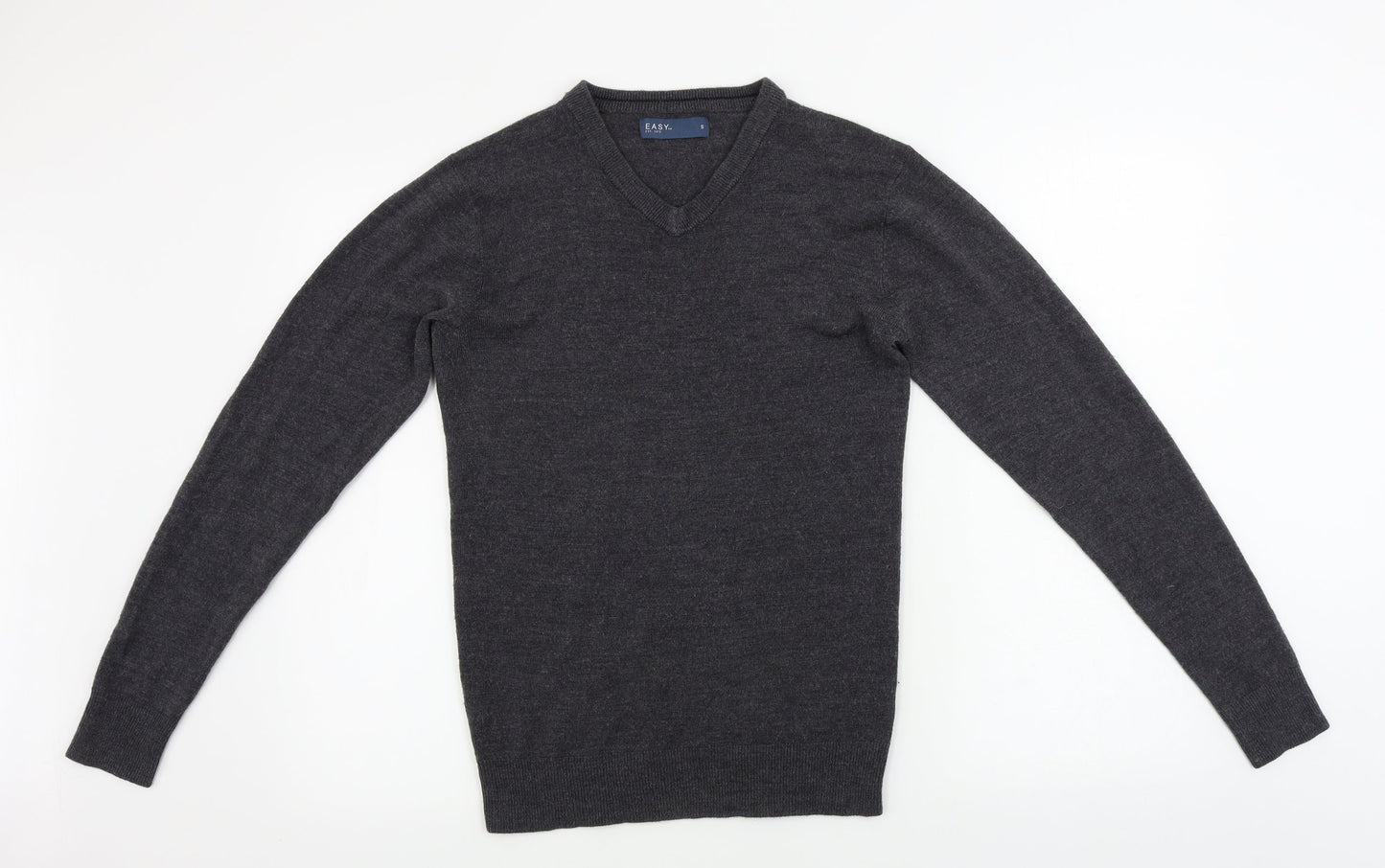 Easy Womens Grey   Pullover Jumper Size S