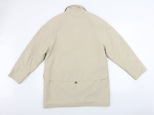 TELEMAC  Womens Beige   Jacket Coat Size S