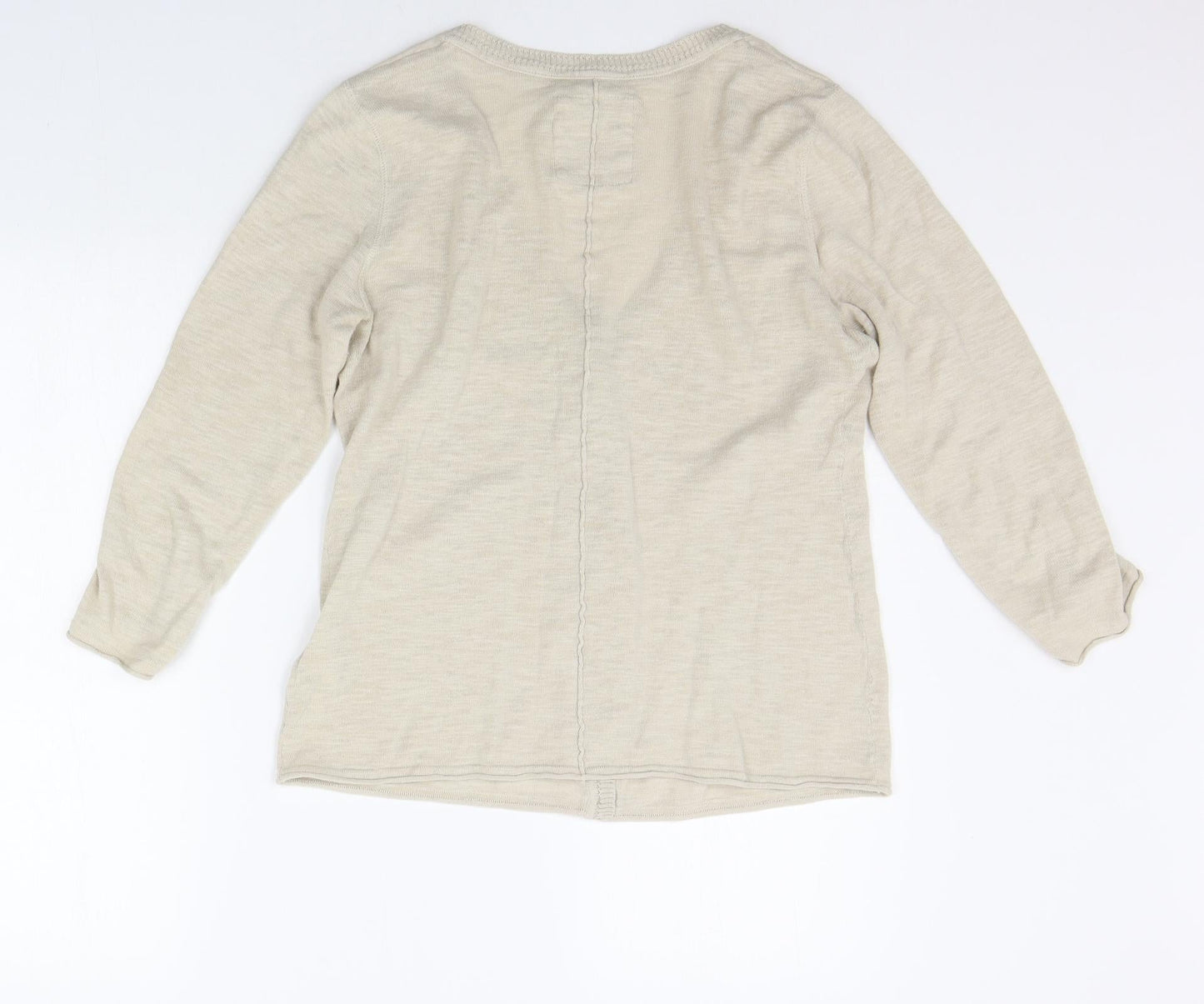 H&M Womens Beige   Pullover Jumper Size M