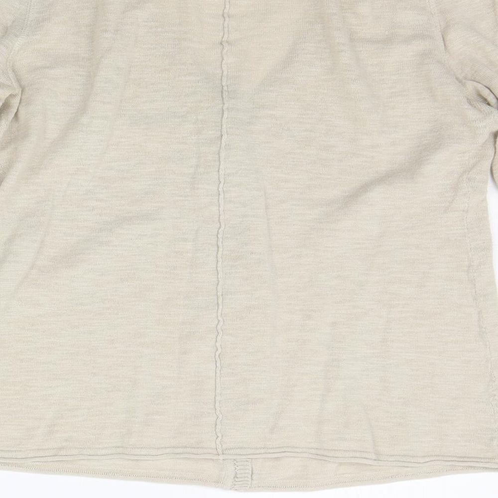 H&M Womens Beige   Pullover Jumper Size M