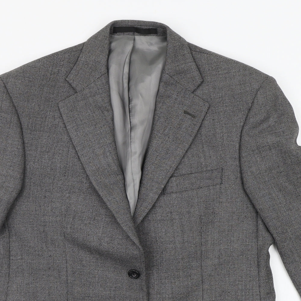 Marks and Spencer Womens Grey   Jacket Suit Jacket Size 10