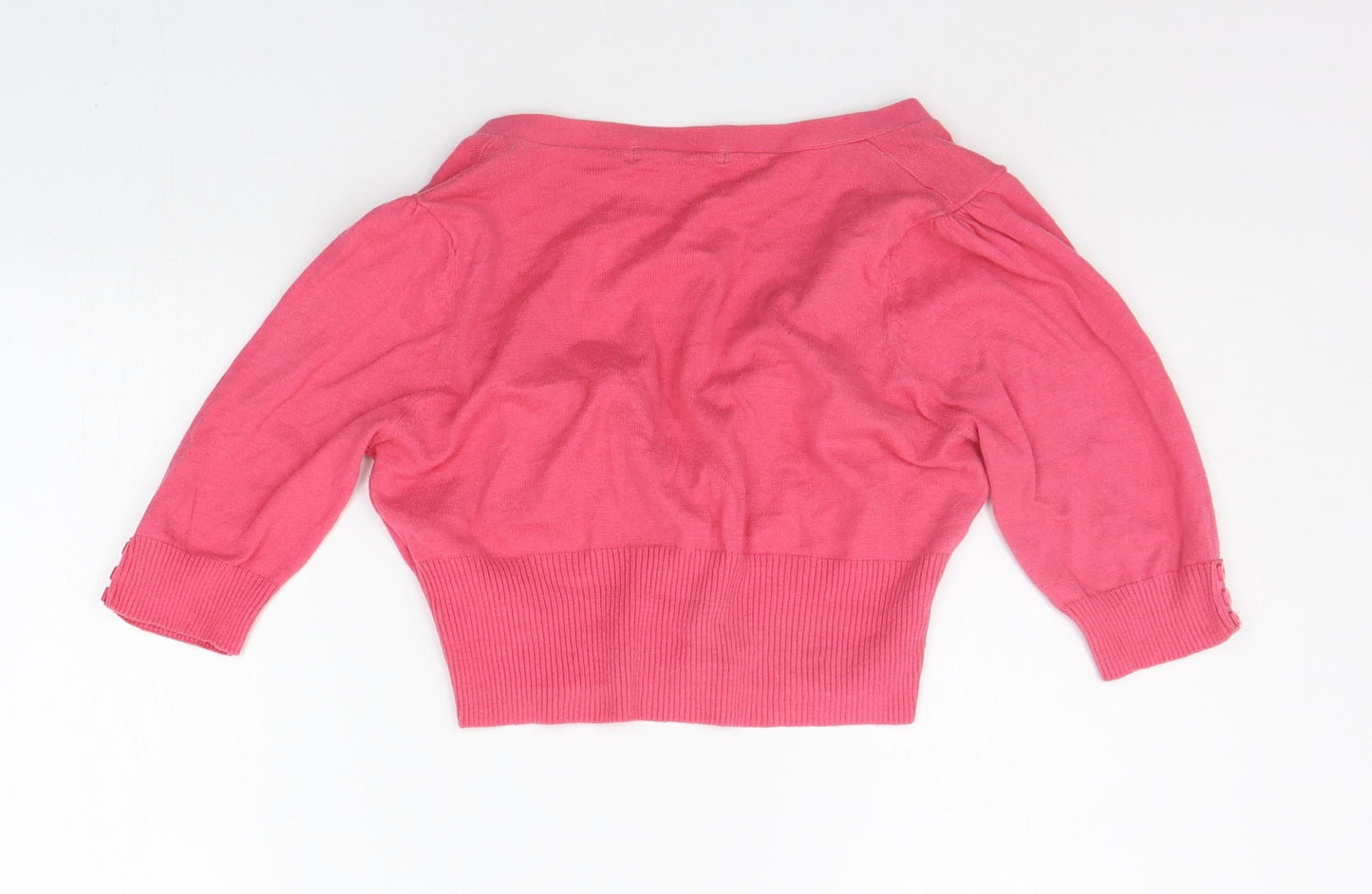 Marks and Spencer Womens Pink   Cardigan Jumper Size 8