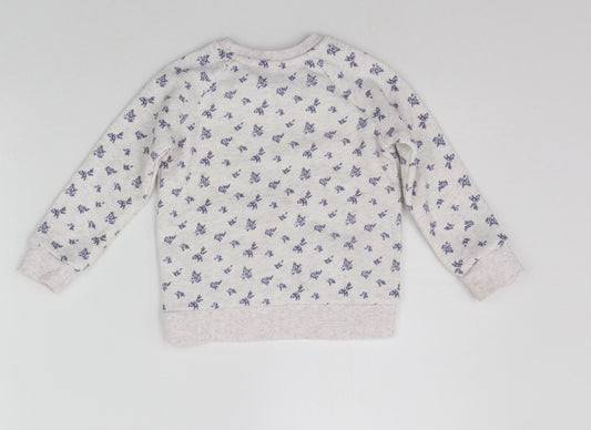 Primark Baby Yellow Geometric  Pullover Jumper Size 12-18 Months