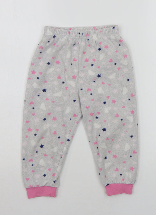 Primark Baby Grey Geometric   Pyjama Pants Size 24 Months