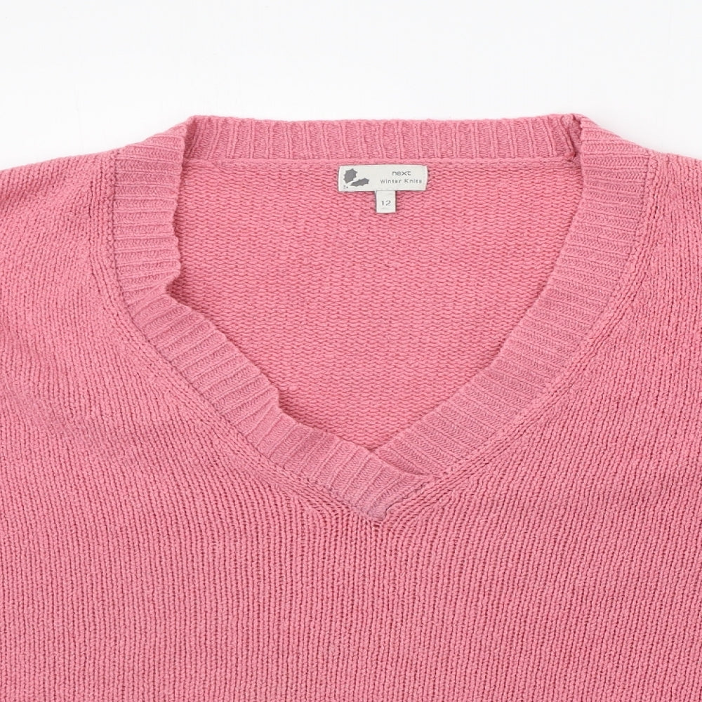 NEXT Womens Pink   Pullover Jumper Size 12