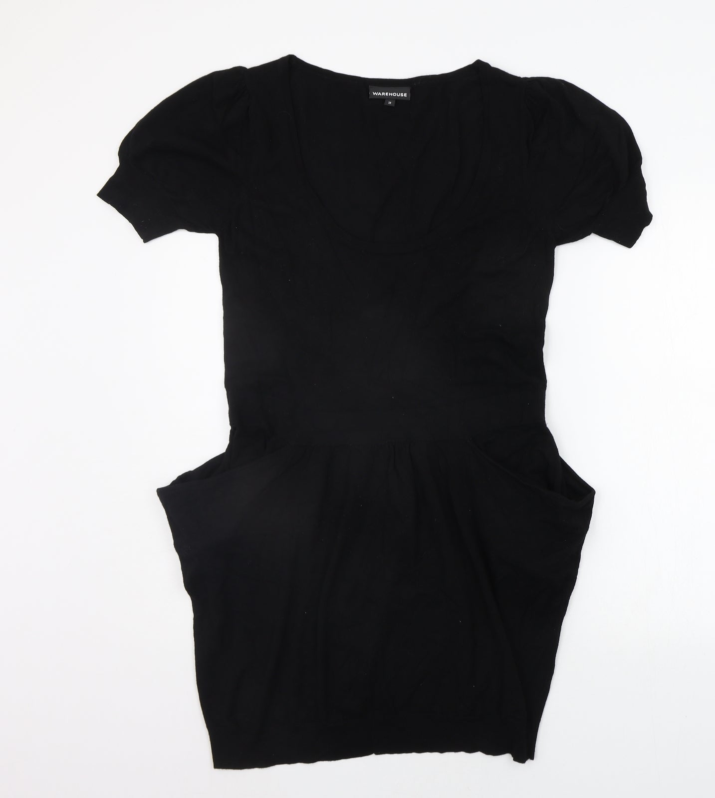 Warehouse Womens Black   Pullover Jumper Size 14
