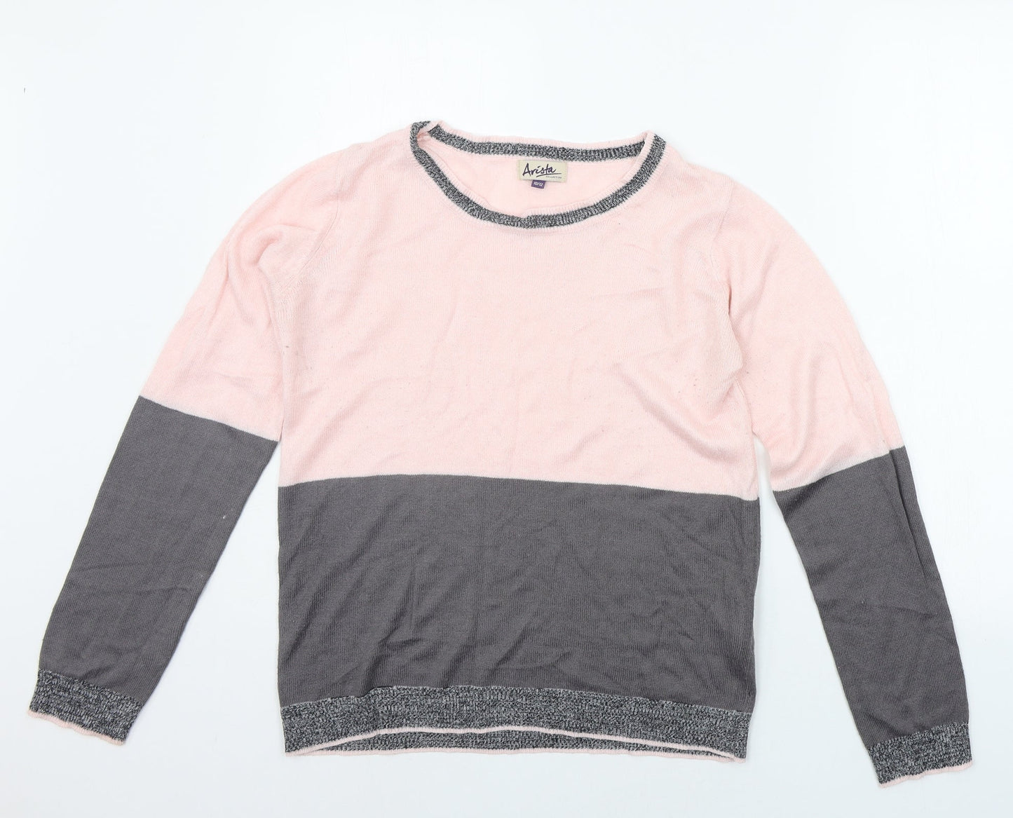 ARISTA Womens Pink   Pullover Jumper Size 10
