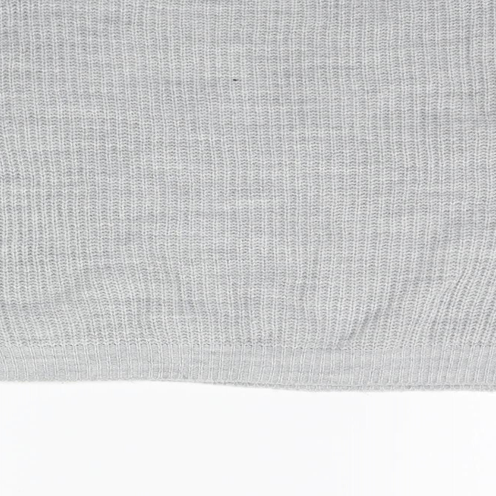 pretylittlething Womens Grey   Pullover Jumper Size 6