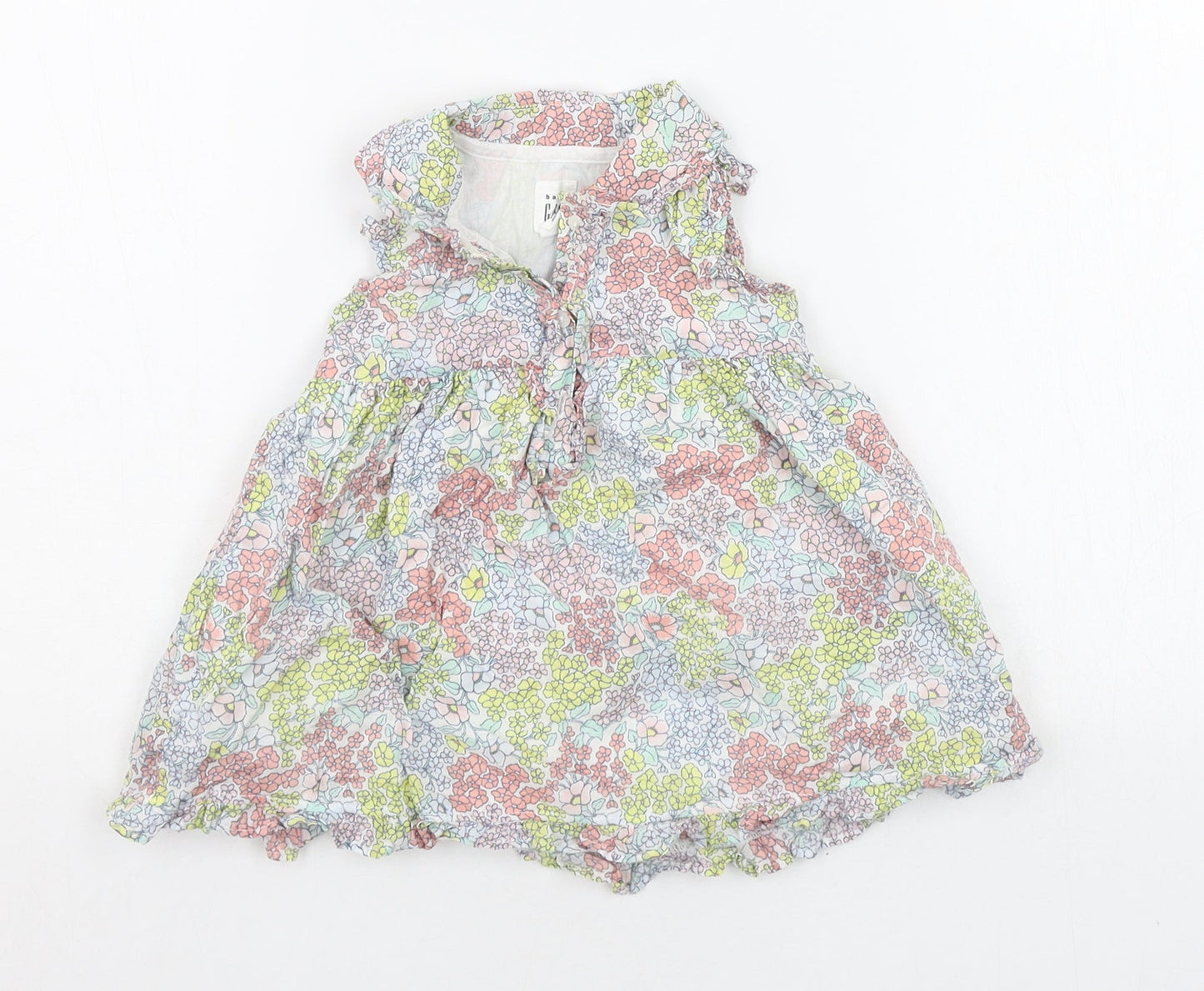 Gap Baby Multicoloured Floral  A-Line  Size 6-9 Months