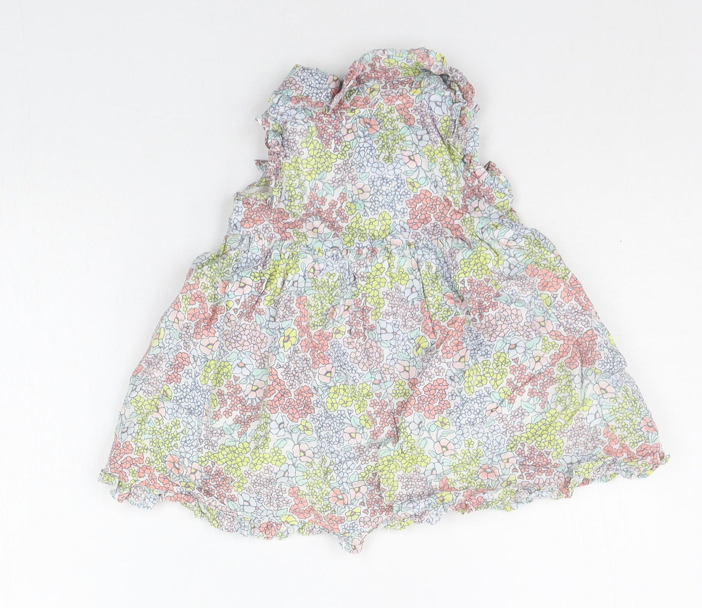 Gap Baby Multicoloured Floral  A-Line  Size 6-9 Months