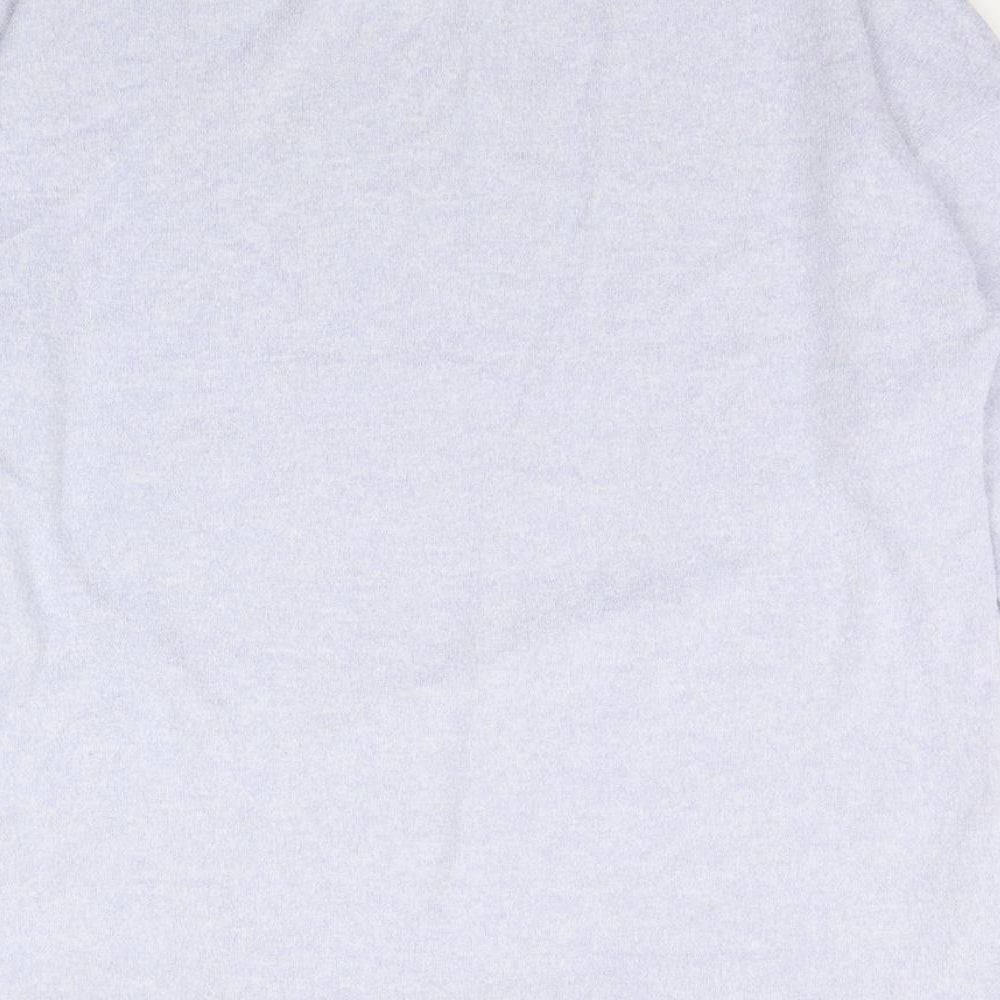 Primark Womens Blue Solid  Top Pyjama Top Size M