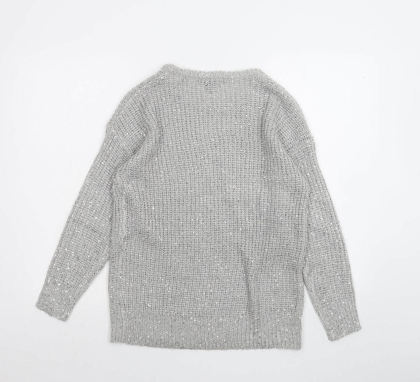 Atmosphere Womens Grey   Pullover Jumper Size 10