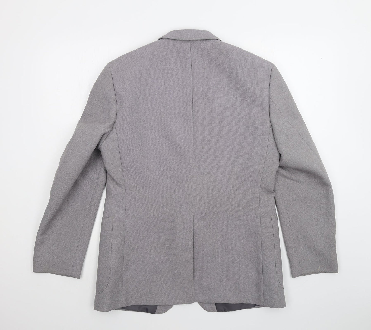 Preworn Mens Grey   Jacket Suit Jacket Size 40