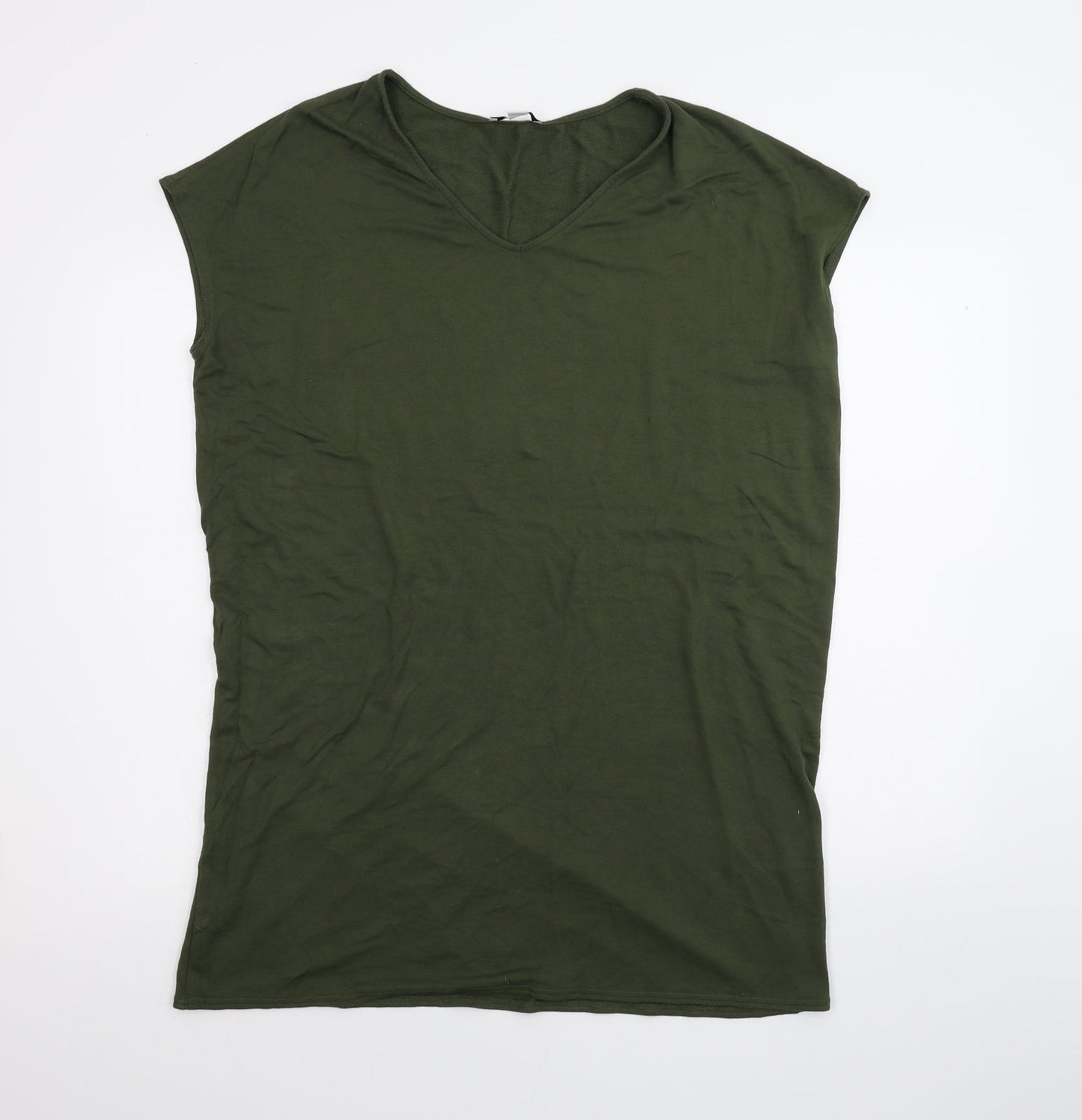 Daily Ritual Womens Green   Basic T-Shirt Size M