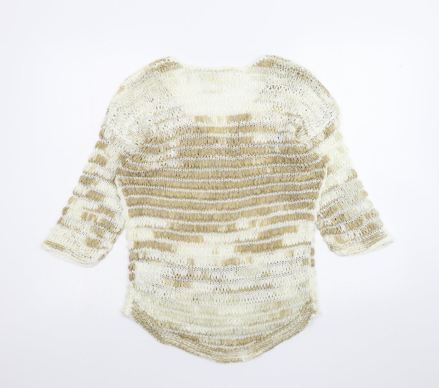 NEXT Womens White   Pullover Jumper Size M