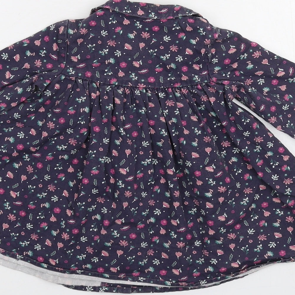 Nutmeg Baby Blue   A-Line  Size 6-9 Months