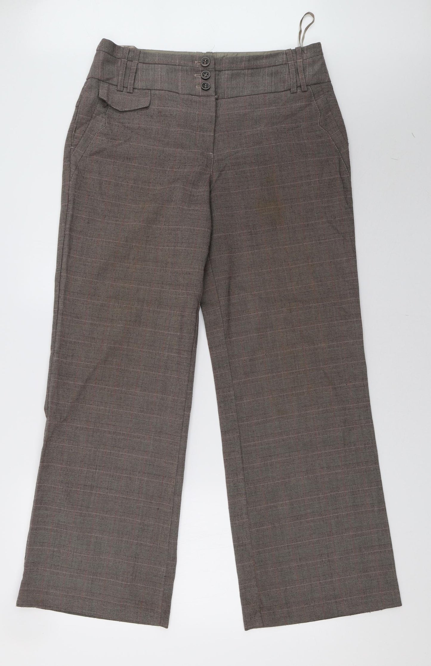 Marks and Spencer Womens Brown   Trousers  Size 14 L32 in