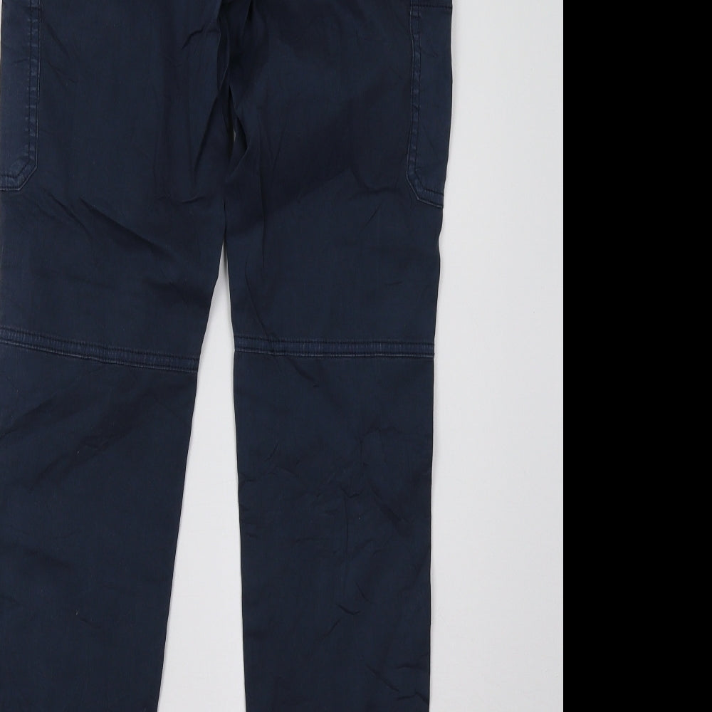charles vogele Womens Blue   Trousers  Size 10 L30 in