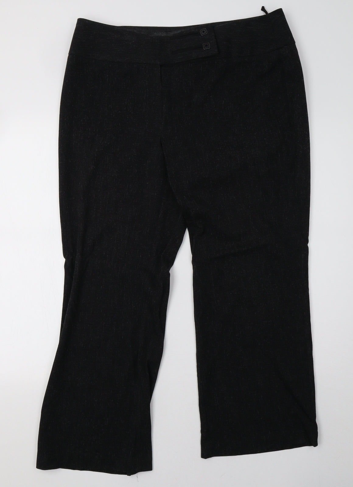 Marks and Spencer Womens Grey   Trousers  Size 16 L29 in