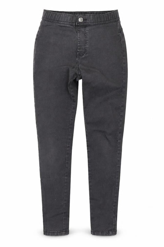 m&s Girls Grey  Denim Skinny Jeans Size 13 Years