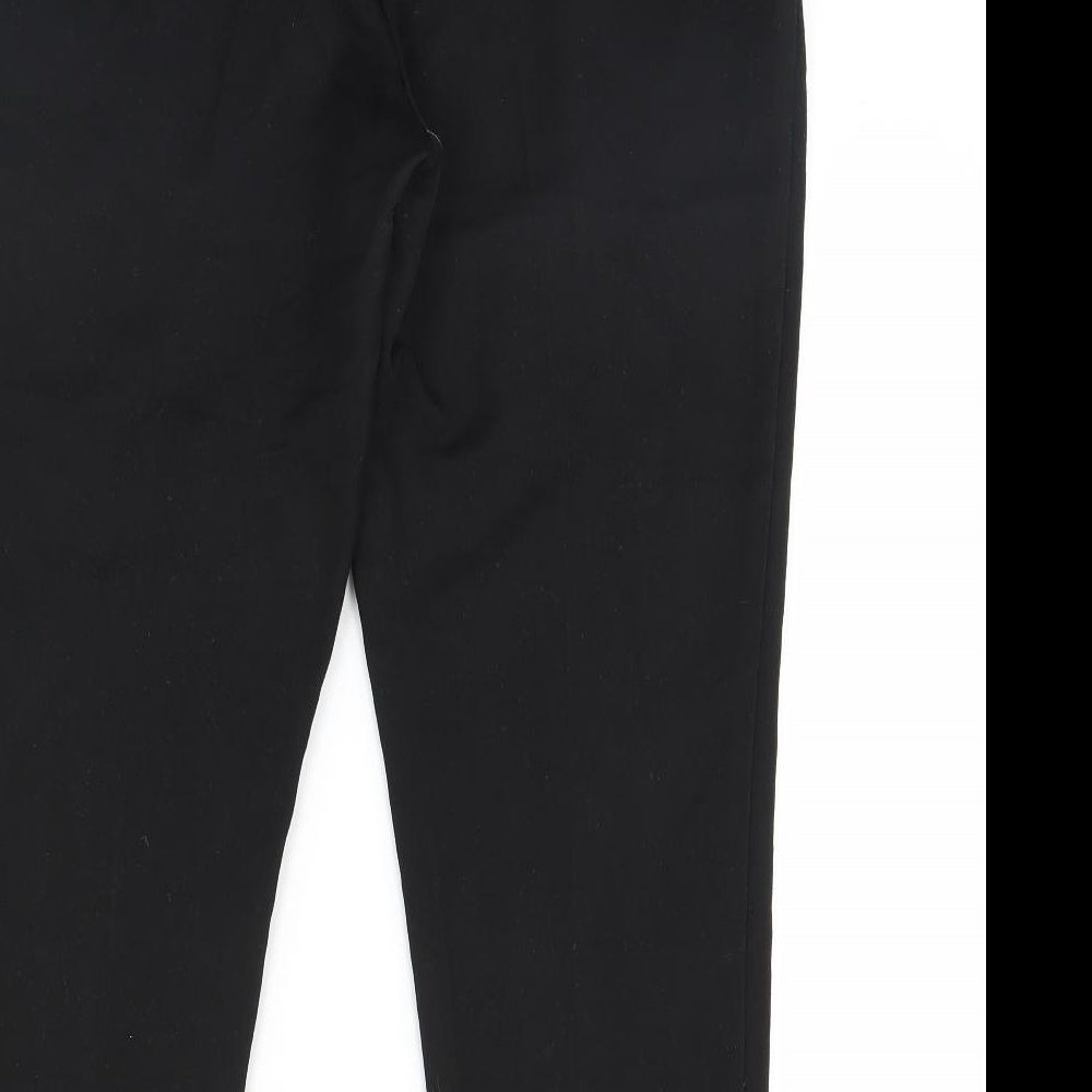 Warehouse Womens Black   Trousers  Size 14 L28 in