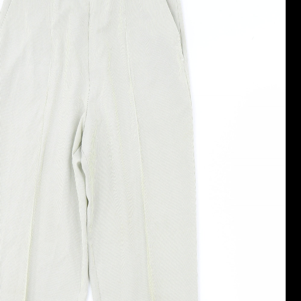 M&S Womens Green   Trousers  Size 12 L28 in