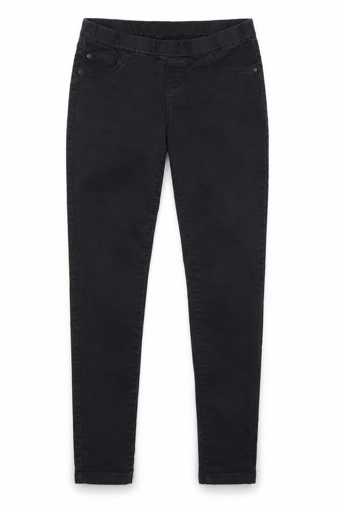 George Womens Black  Denim Skinny Jeans Size 12 L29 in