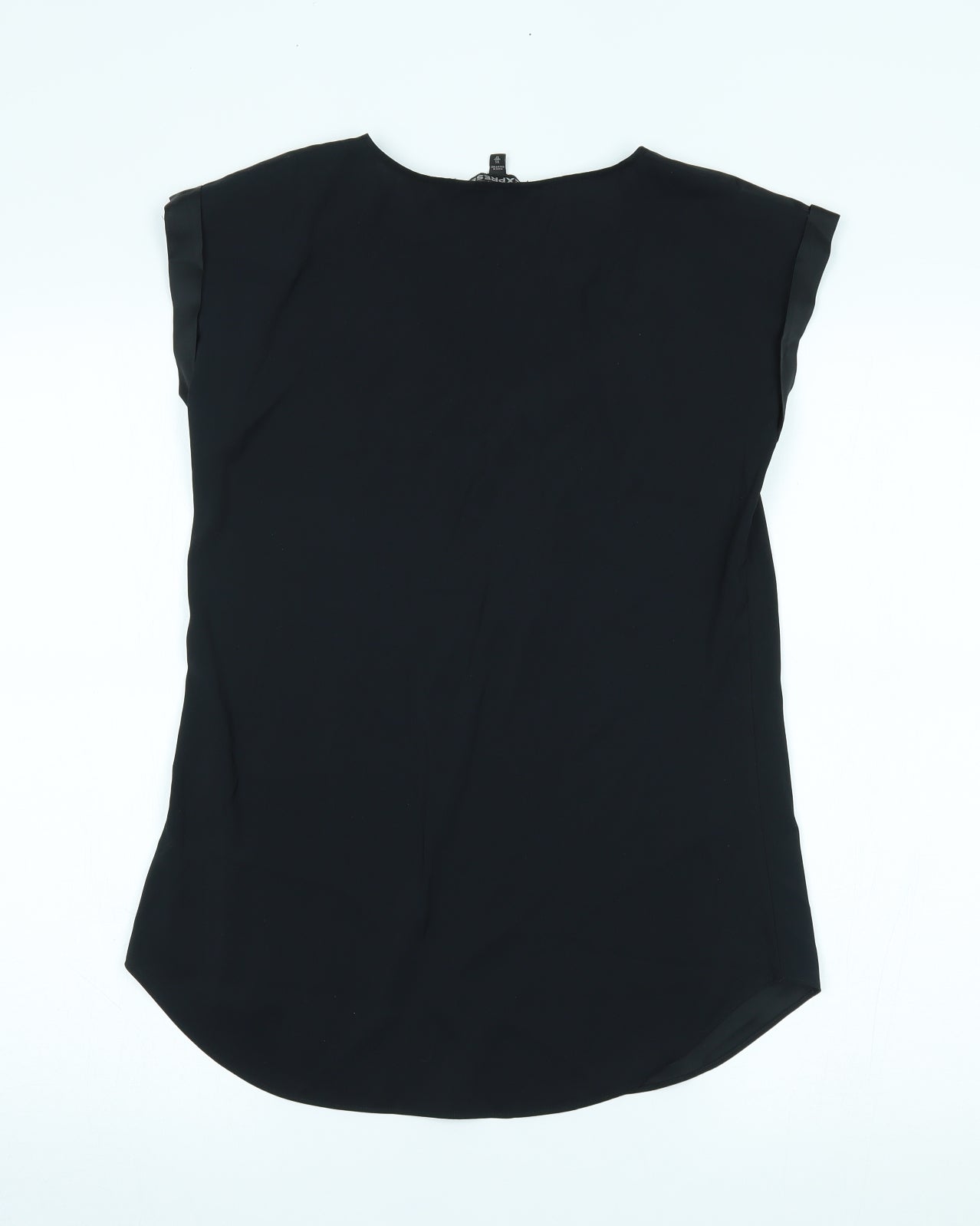 Express Womens Black   Basic T-Shirt Size XS