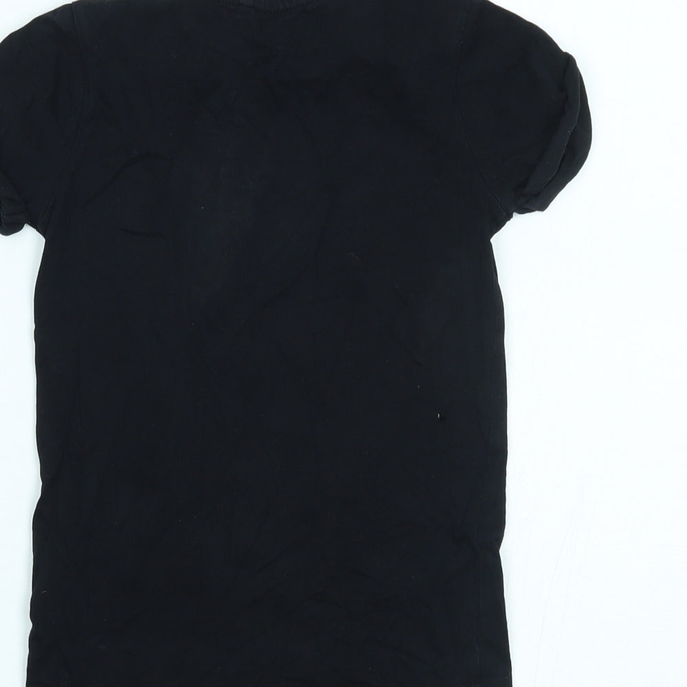 NEXT Boys Black   Basic T-Shirt Size 5 Years