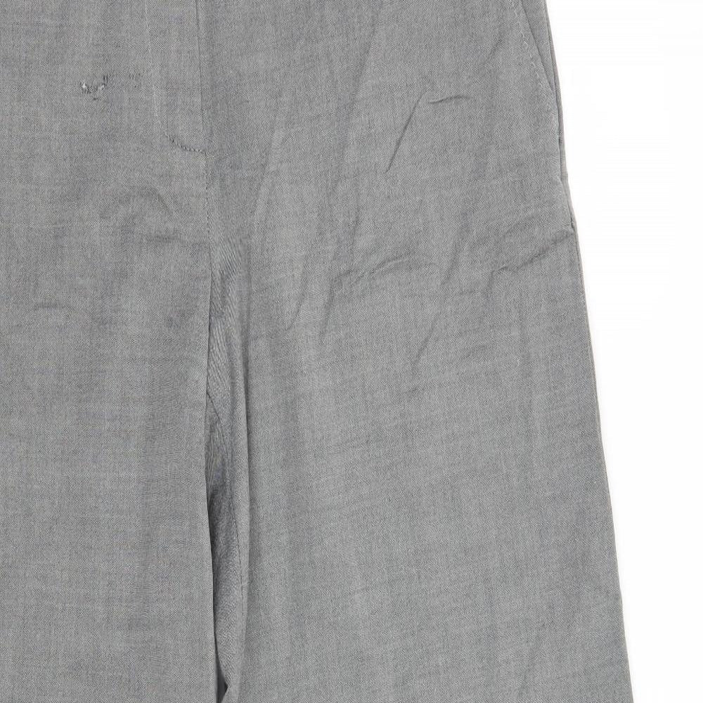 Marks and Spencer Womens Grey   Trousers  Size 10 L31 in