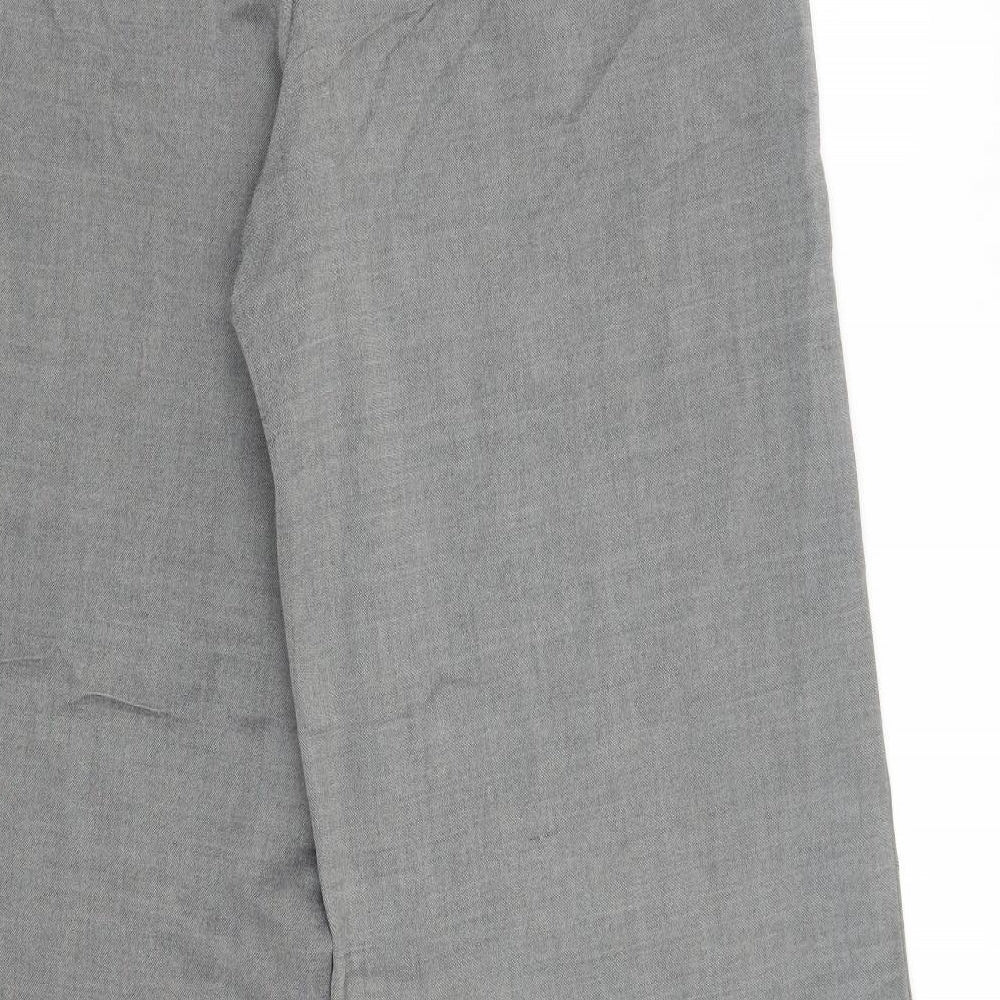 Marks and Spencer Womens Grey   Trousers  Size 10 L31 in
