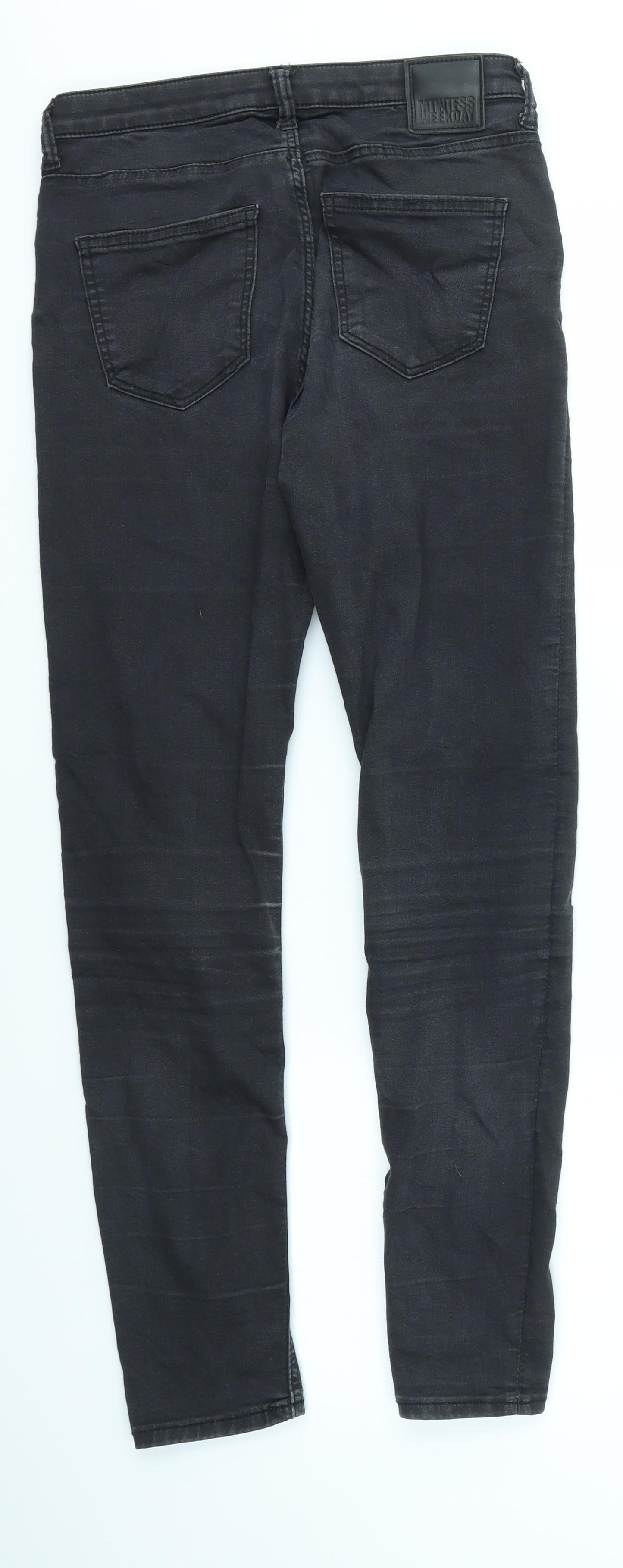 MTWTFSS Weekday Womens Grey   Jegging Jeans Size 28 in L28 in