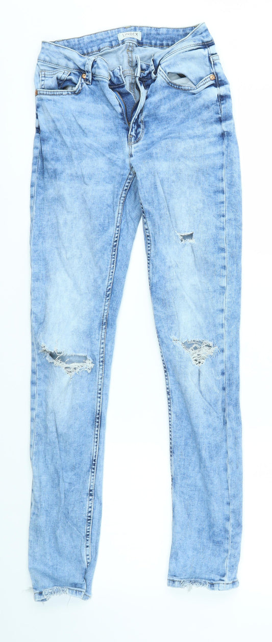 Lindex Womens Blue   Skinny Jeans Size 10 L28 in