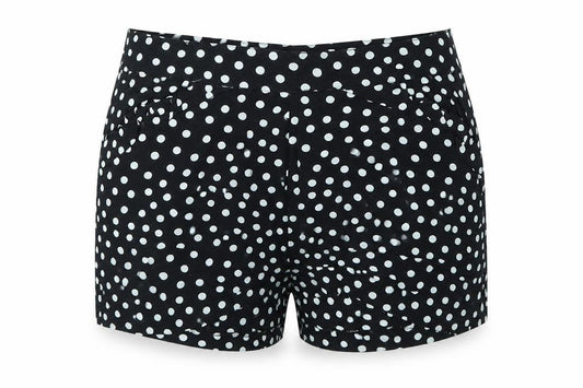 Mango Womens Multicoloured Polka Dot  Boyfriend Shorts Size S