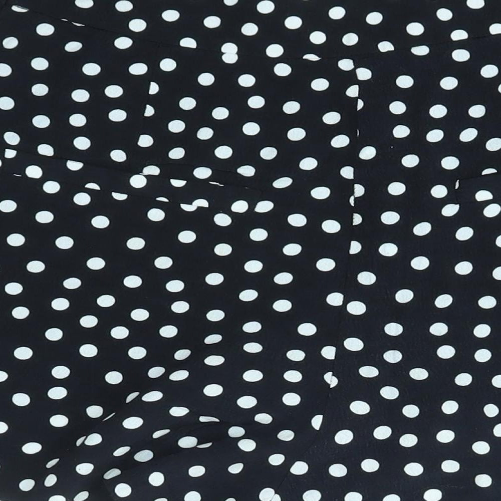 Mango Womens Multicoloured Polka Dot  Boyfriend Shorts Size S