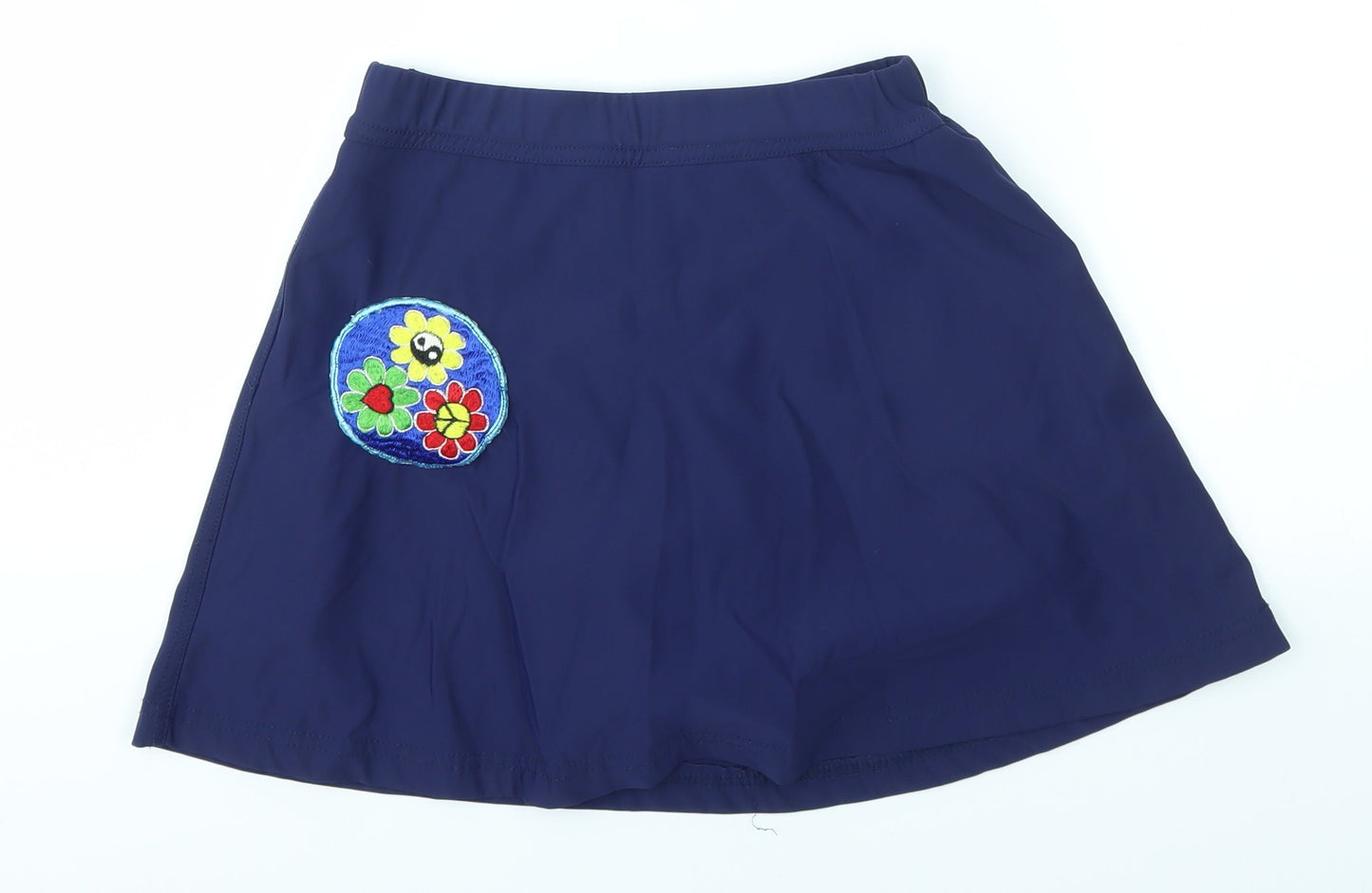 TEAM COLOURS Womens Blue   Skort  Size 24 in  - SHORTS UNDERNEATH NETBALL SPORT