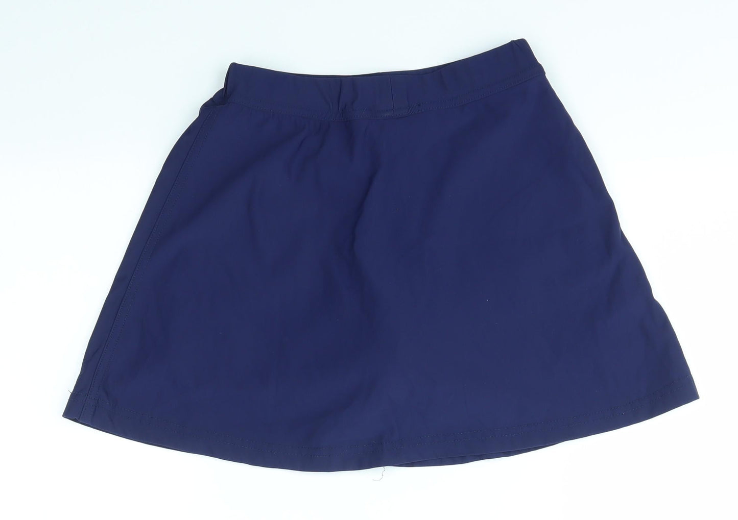 TEAM COLOURS Womens Blue   Skort  Size 24 in  - SHORTS UNDERNEATH NETBALL SPORT