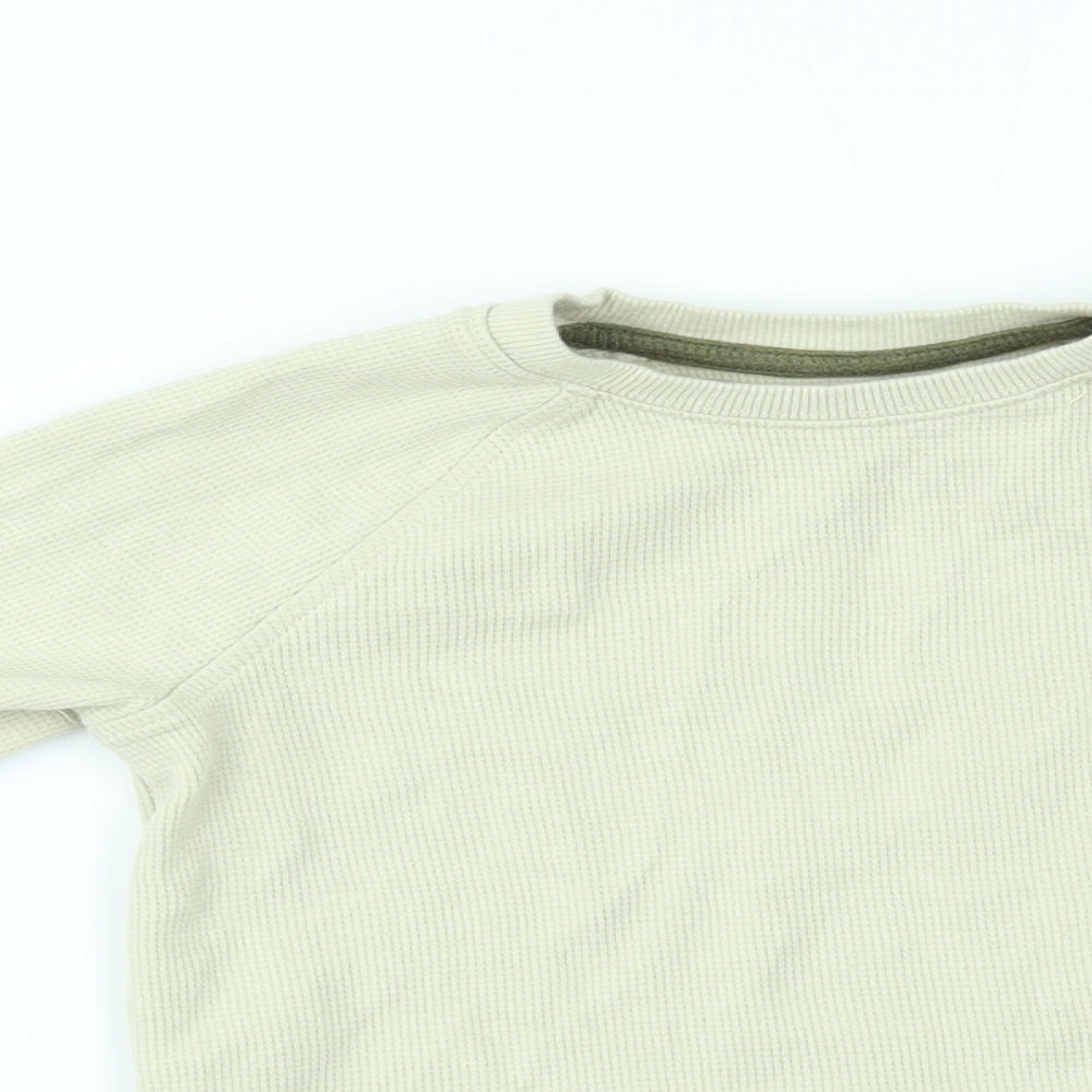 George Boys Beige   Pullover Jumper Size 5-6 Years