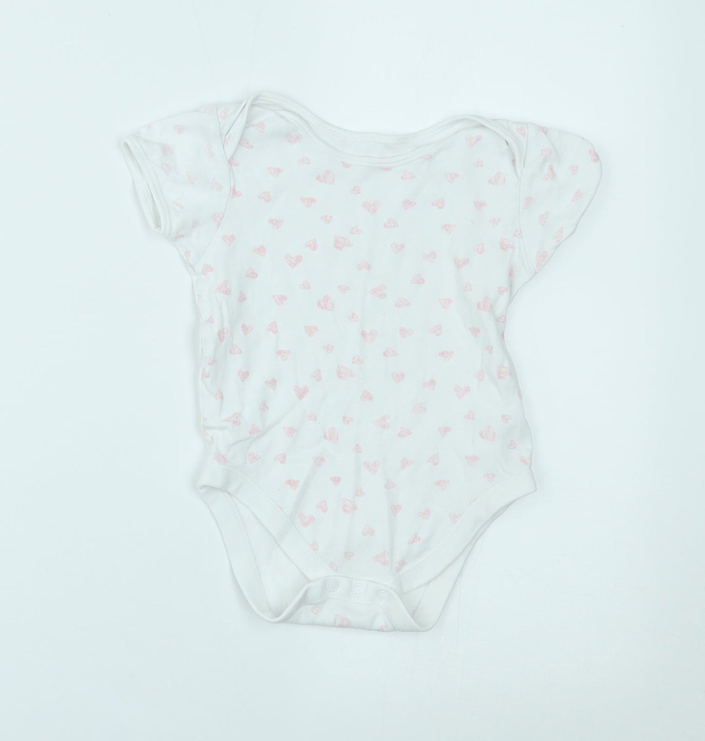 George Baby White   Babygrow One-Piece Size 18-24 Months