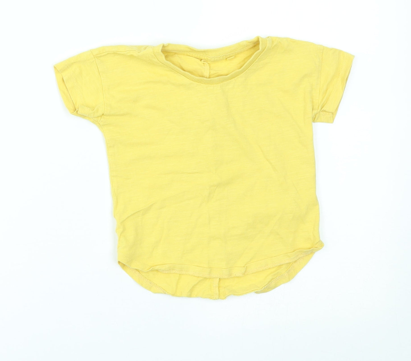 NEXT Baby Yellow   Basic T-Shirt Size 12-18 Months