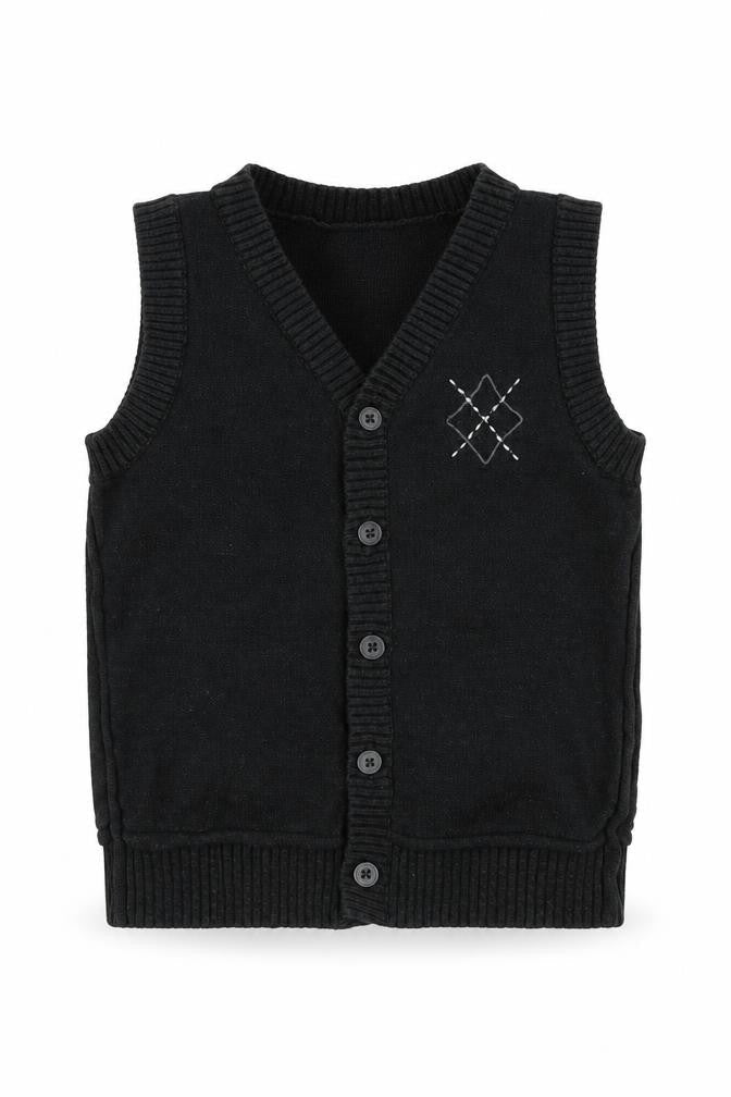 Fao Boys Grey   Cardigan Jumper Size 2 Years