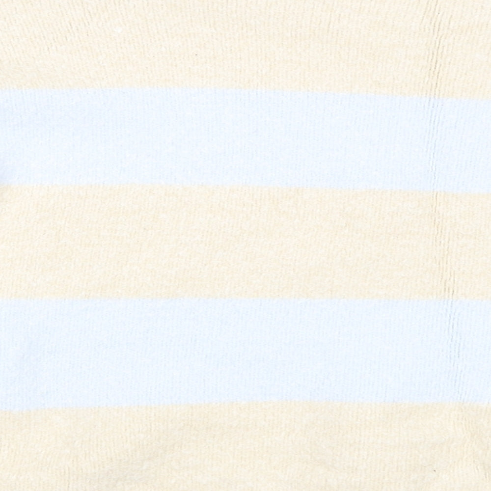 CocoGio Womens Blue Striped  Pullover Jumper Size M