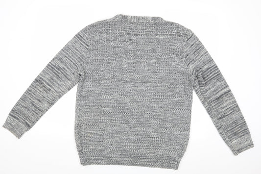 River Island Mens Grey   Pullover Jumper Size M