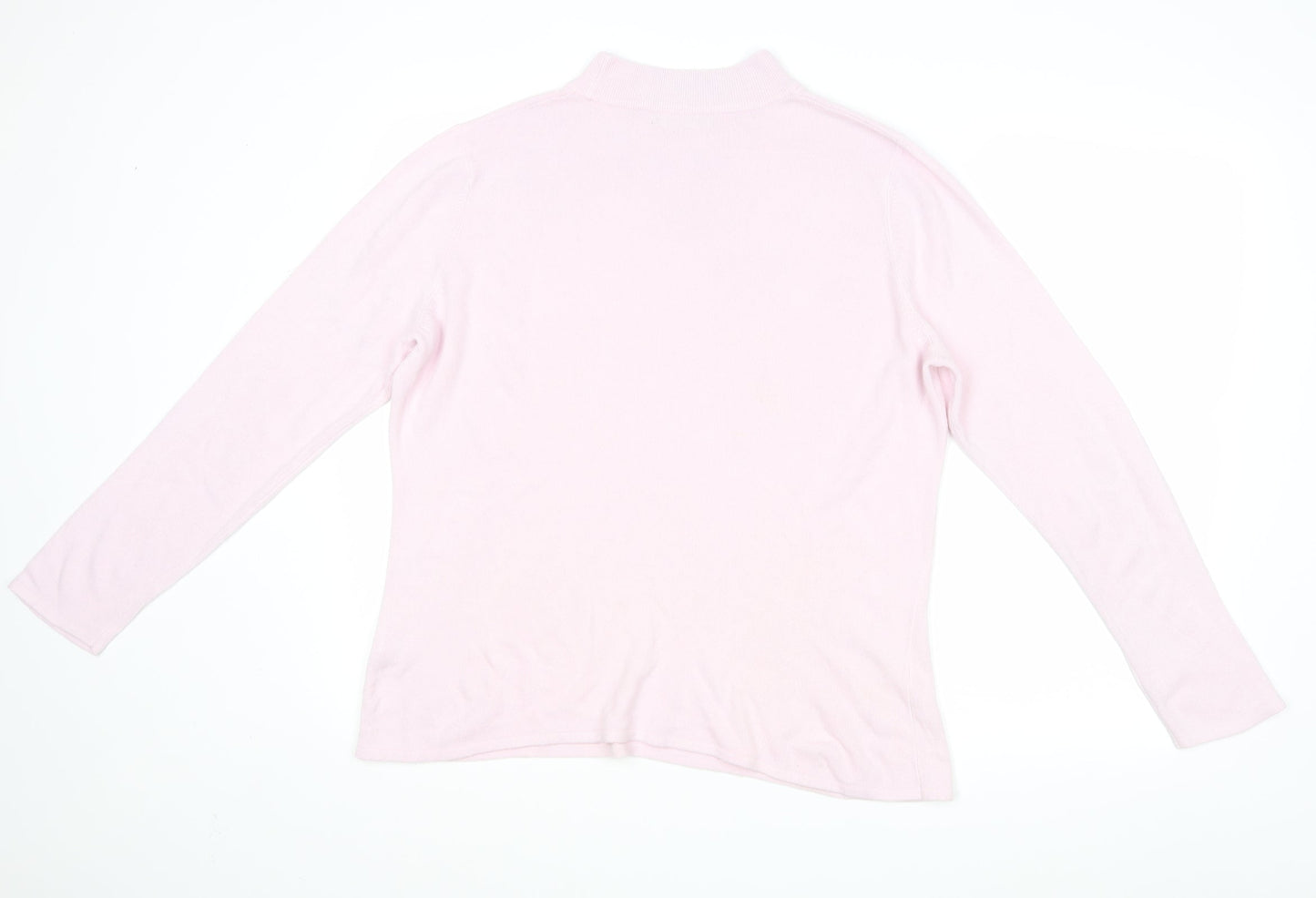 Bonmarche Womens Pink   Pullover Jumper Size L