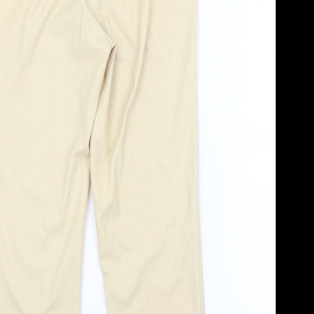 Preworn Womens Yellow   Trousers  Size M L26 in