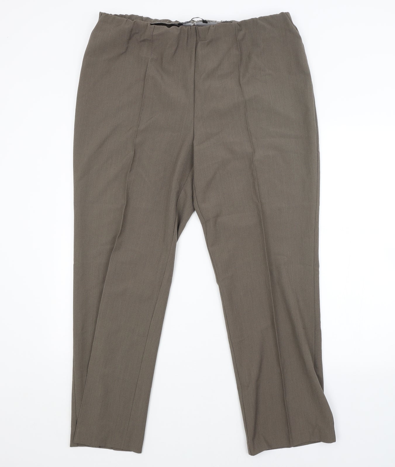 BM Womens Green   Trousers  Size 18 L28 in