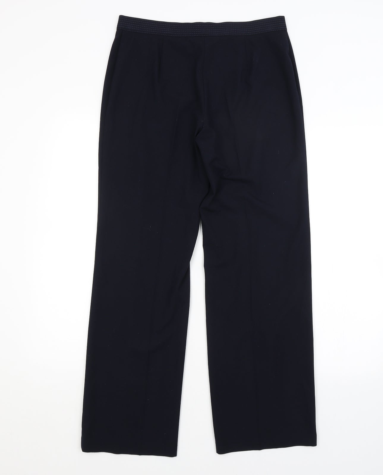 M&S Womens Blue   Trousers  Size 10 L29 in