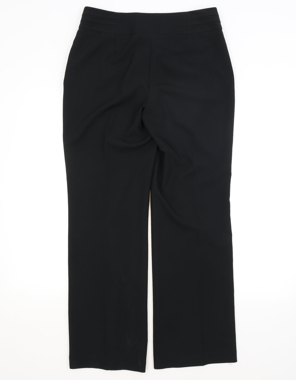 BHS Womens Black   Trousers  Size 10 L30 in