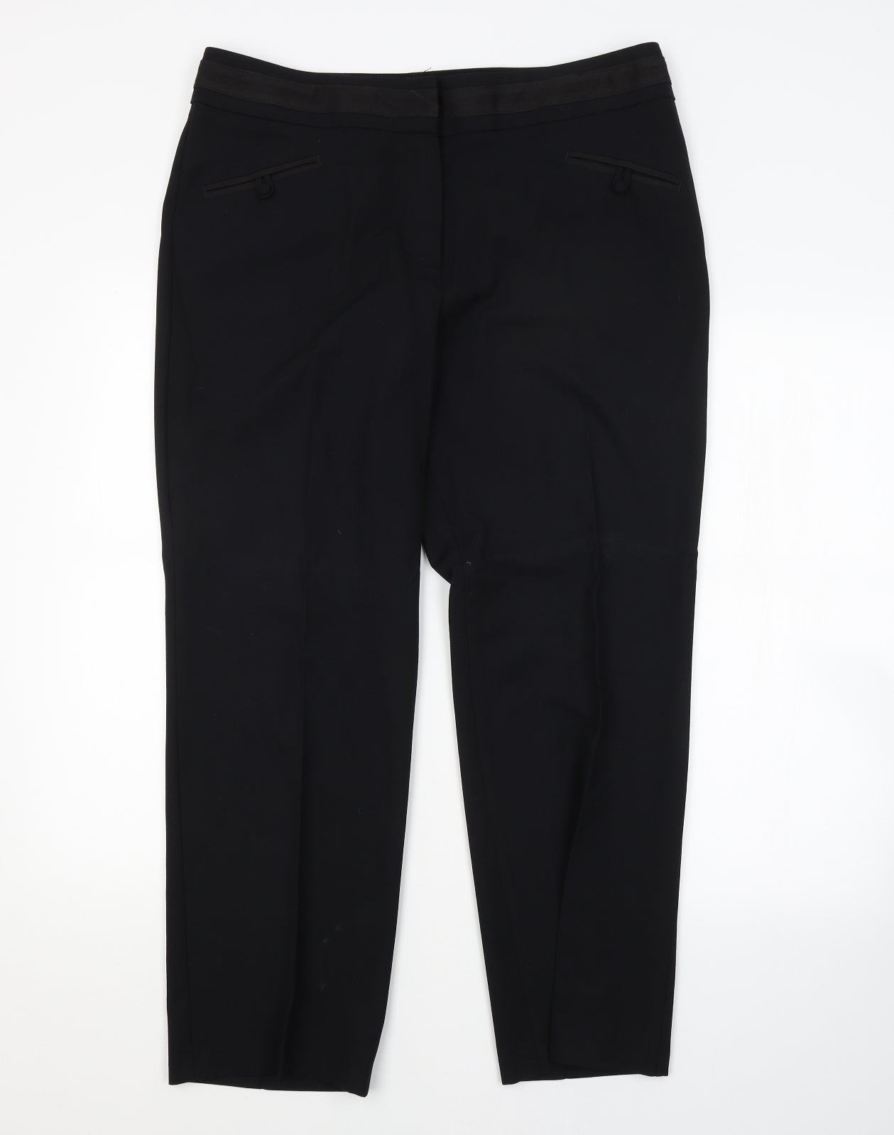 Preworn Womens Black   Trousers   L27 in
